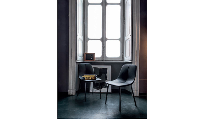 Bonaldo By Met Dining Chair Metal Legs