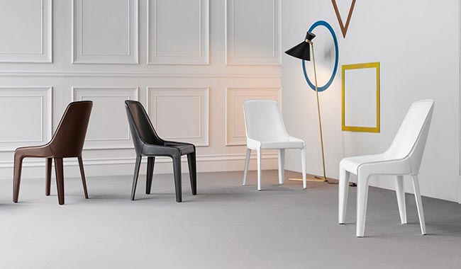 Bonaldo Lamina Dining Chair Side Chair