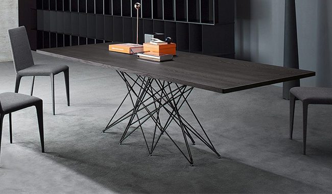 Bonaldo Octa Wood Dining Table