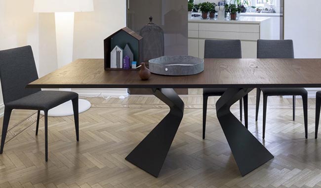 Bonaldo Prora Wood Dining Table