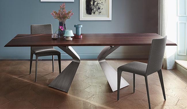 Bonaldo Prora Wood Dining Table