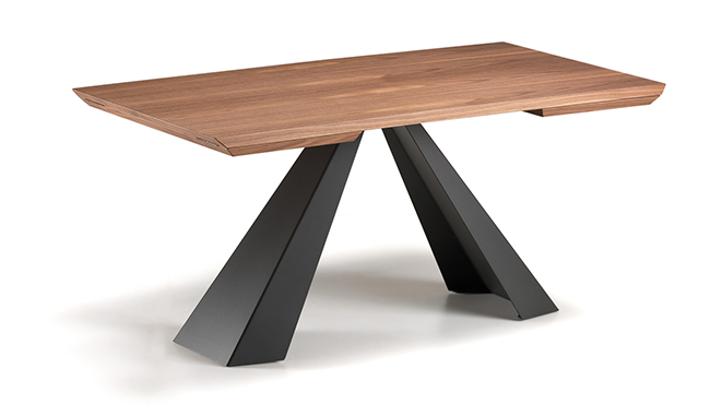 Cattelan Eliot Wood Dining Table Rectangular Extendible