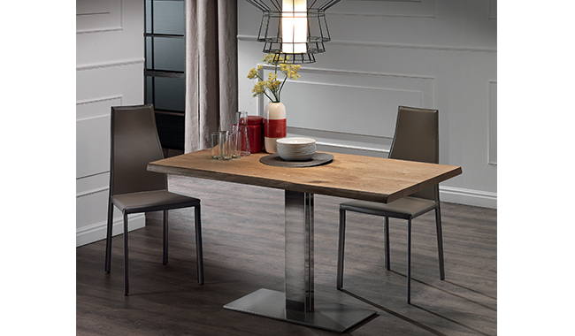 Cattelan Elvis Wood Dining Table Fixed