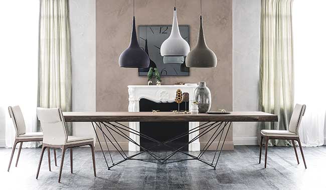 Cattelan Gordon Wood Dining Table