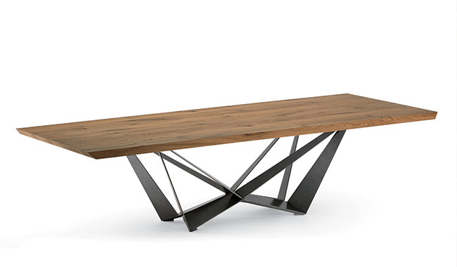 Cattelan Skorpio Wood Dining Table Rectangular