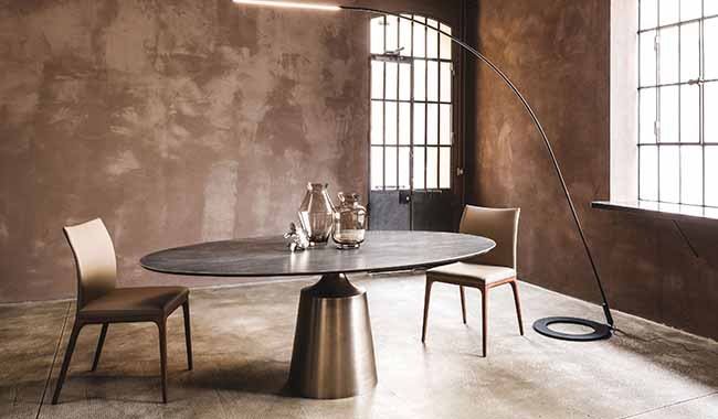 Cattelan Yoda Ceramic Dining Table Oval