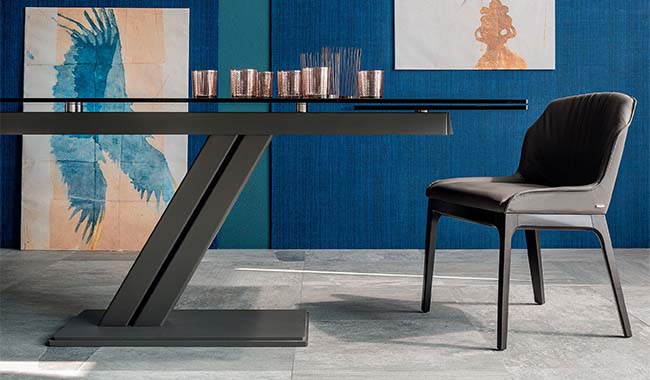 Cattelan Zeus (Cattelan) Glass Dining Table