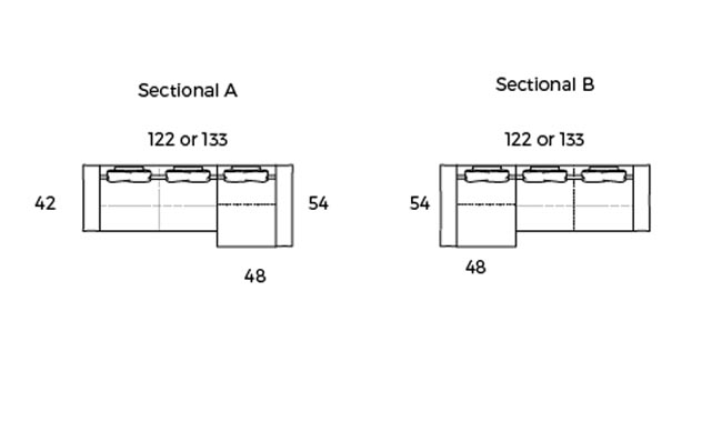 Gamma Delano Sectional