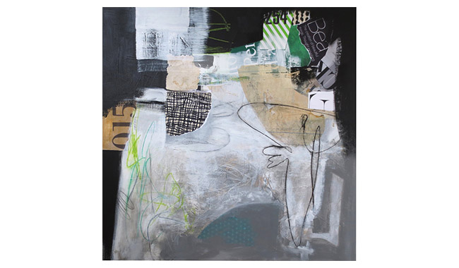 Linda Ann Weber - Graffiti With Green