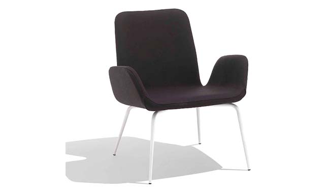 Midj Light Lounge Chair Low Back