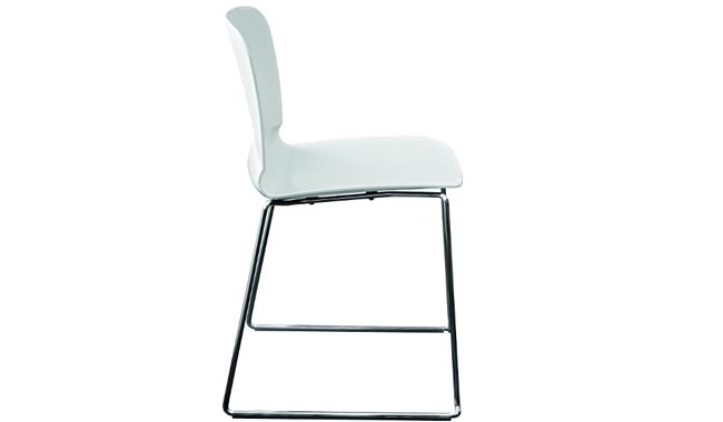 Midj Liu Side Chair T Stackable Sled Base