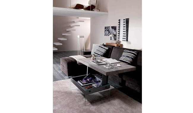 Ozzio Bellagio Transformable Coffee Table