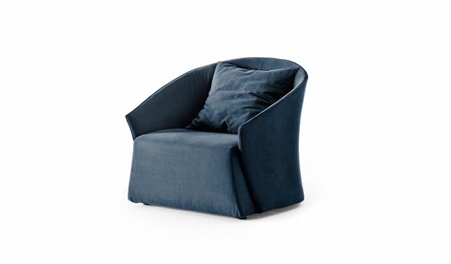 Saba Bustier Lounge Chair