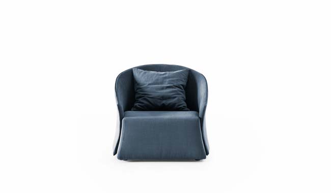 Saba Bustier Lounge Chair