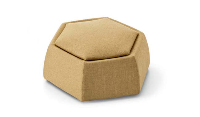 Saba Honey Ottoman