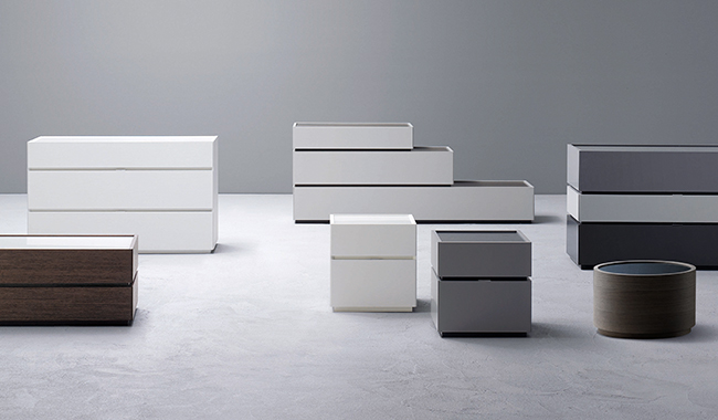 Sangiacomo Cidori Nightstands + Dressers Stackable