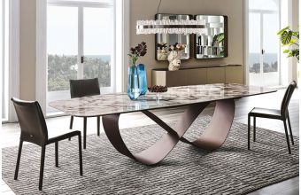 Butterfly Ceramic Dining Table