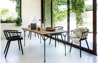 Officina Wood Dining Table