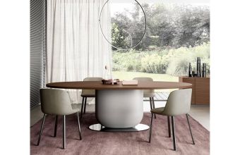 Ettore Oval Dining Table Quickship