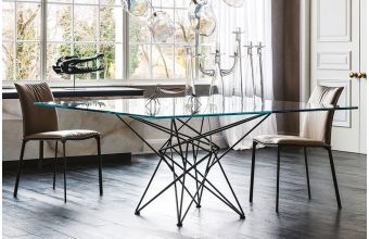 Gordon Glass Dining Table