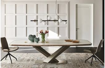 Stratos Premium Edge Ceramic Dining Table