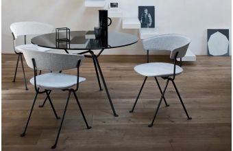 Officina Round Dining Table
