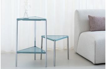 Tambour Side Table