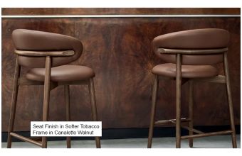 Oleandro Wood Stool Quickship
