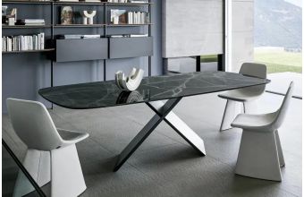 Ax Rectangular Rounded Dining Table