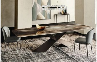 Tyron CrystalArt Dining Table