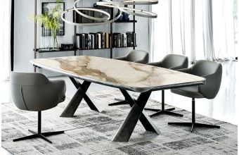 Mad Max Premium Edge Ceramic Dining Table